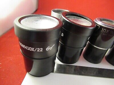 FOR PARTS LOT EYEPIECES BAUSCH OLYMPUS AO MICROSCOPE PART AS PICTURED &FT-6-14