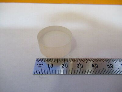 OPTICAL FLAT POLISH DULL SIDES OPTICS AS PICTURED &P2-A-136