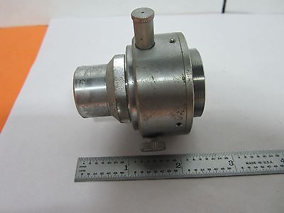 MICROSCOPE PART RARE UNITRON CONDENSER OPTICS BIN#K7-44