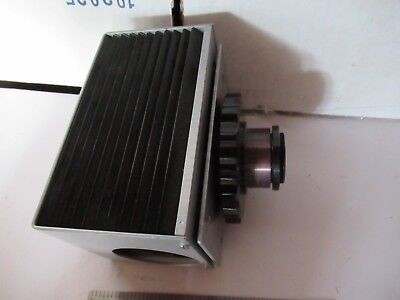 REICHERT AUSTRIA VISOPAN LAMP HOUSING ASSEMBLY MICROSCOPE PART AS PIC &60-C-05