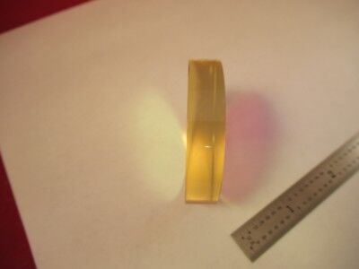 OPTICAL FLAT DICHROIC COATING MIRROR 2" DIAMETER 1/10 WAVE OPTICS AS IS &FT-1-29