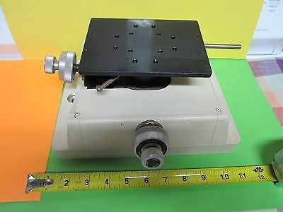 MICROSCOPE PART  WYKO INTERFEROMETER TIP TILT TABLE STAGE OPTICS AS IS BIN#ZP-7