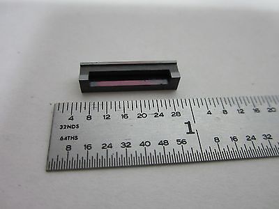 ROGER SHERMAN STANDARD PRECISION METROLOGY STEP 1.114 MICRONS OPTICS BIN#M8-09