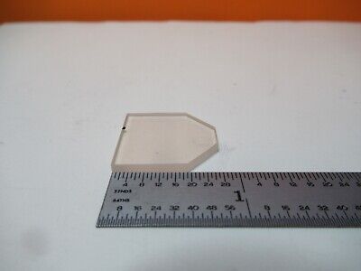 OPTICAL COATED TRUNCATED GLASS FILTER OPTICS AS PICTURED &16-B-08