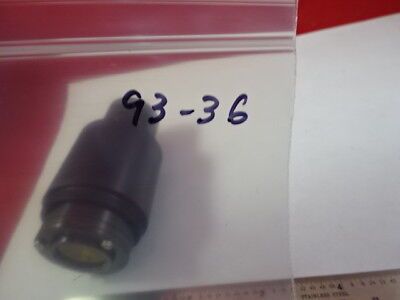 MOUNTED LENS AUS JENA ZEISS NEOPHOT GERMANY OPTICS MICROSCOPE PART AS IS #93-36