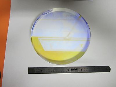 FOR PARTS OPTICAL COATED GLASS [scratches + voids on coatiing] OPTICS BIN#45-10