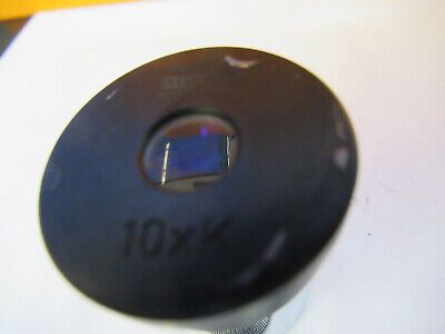 WILD SWISS HEERBRUGG LENS EYEPIECE 10xK MICROSCOPE PART AS PICTURED W3-B-63