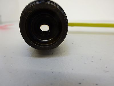 MICROSCOPE PART ILLUMINATOR LENS + IRIS OPTICS AS IS BIN#P4-B-43