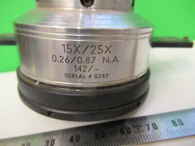 SPECTRA TECH ATR INFRARED OBJECTIVE MICROSCOPE PART AS PIC &15-A-28