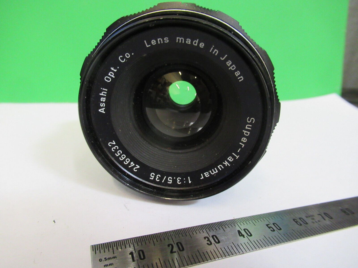 LENS CAMERA ASAHI JAPAN   F 1.3.5 TAKUMAR  OPTICS AS IS &R2-A-94