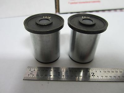 LOT 2 EA MICROSCOPE EYEPIECE 10X OPTICS BIN#N2-08