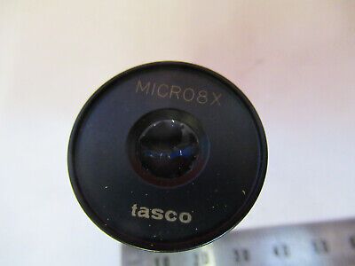 TASCO JAPAN MICRO8X POL LENS OPTICS EYEPIECE MICROSCOPE PART AS PICTURED &93-A-5