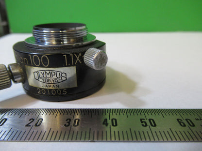 OLYMPUS JAPAN NOMARSKI DIC PRISM MPLAN 100 MICROSCOPE PART AS PICTURED &22-A-05