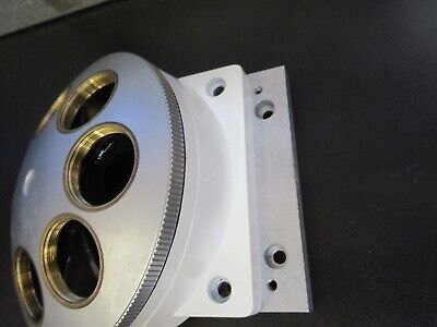 LEICA DMRB GERMANY NOSEPIECE 7 POS. MICROSCOPE PART OPTICS AS PICTURED &A7-A-40