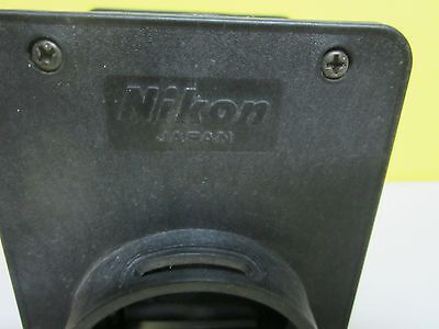 MICROSCOPE PART EMPTY NIKON LAMP HOUSING WITHOUT OPTICS AS IS BIN#U7-03