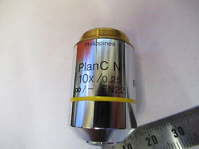 OLYMPUS OBJECTIVE INFINITY LENS 10X OPTICS MICROSCOPE PART AS PICTURED &F5-FT-79