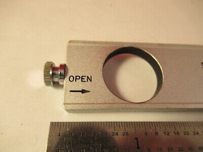 UNKNOWN MAKER SLIDE SHUTTER MICROSCOPE PART AS PICTURED &1E-B-50