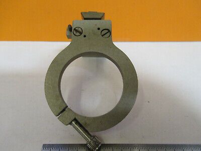 VICKERS UK ENGLAND CONDENSER STAGE HOLDER MICROSCOPE PART AS PICTURED P3-A-35