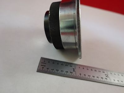 MICROSCOPE PART CONDENSER LENS OPTICS AS IS BIN#K2-B-02