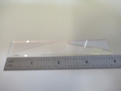 OPTICAL BK7 GLASS BAR LIGHT GUIDE LASER OPTICS AS PICTURED &58-B-15