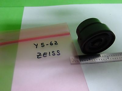 MICROSCOPE PART BRASS MOUNTED LENS from ZEISS GERMANY OPTICS AS IS BIN#Y5-62