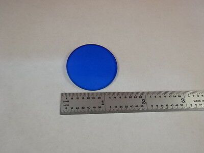 MICROSCOPE PART WILD SWISS BLUE GLASS FILTER ILLUMINATOR OPTICS AS IS B#C5-H-26