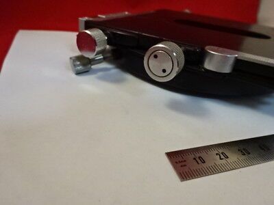 WILD M20 SWISS POL STAGE ROTATABLE TABLE MICROSCOPE PART OPTICS AS IS &94-A-07