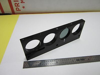 OPTICAL MICROSCOPE POLARIZER [delaminated] OPTICS AS IS BIN#G7-22