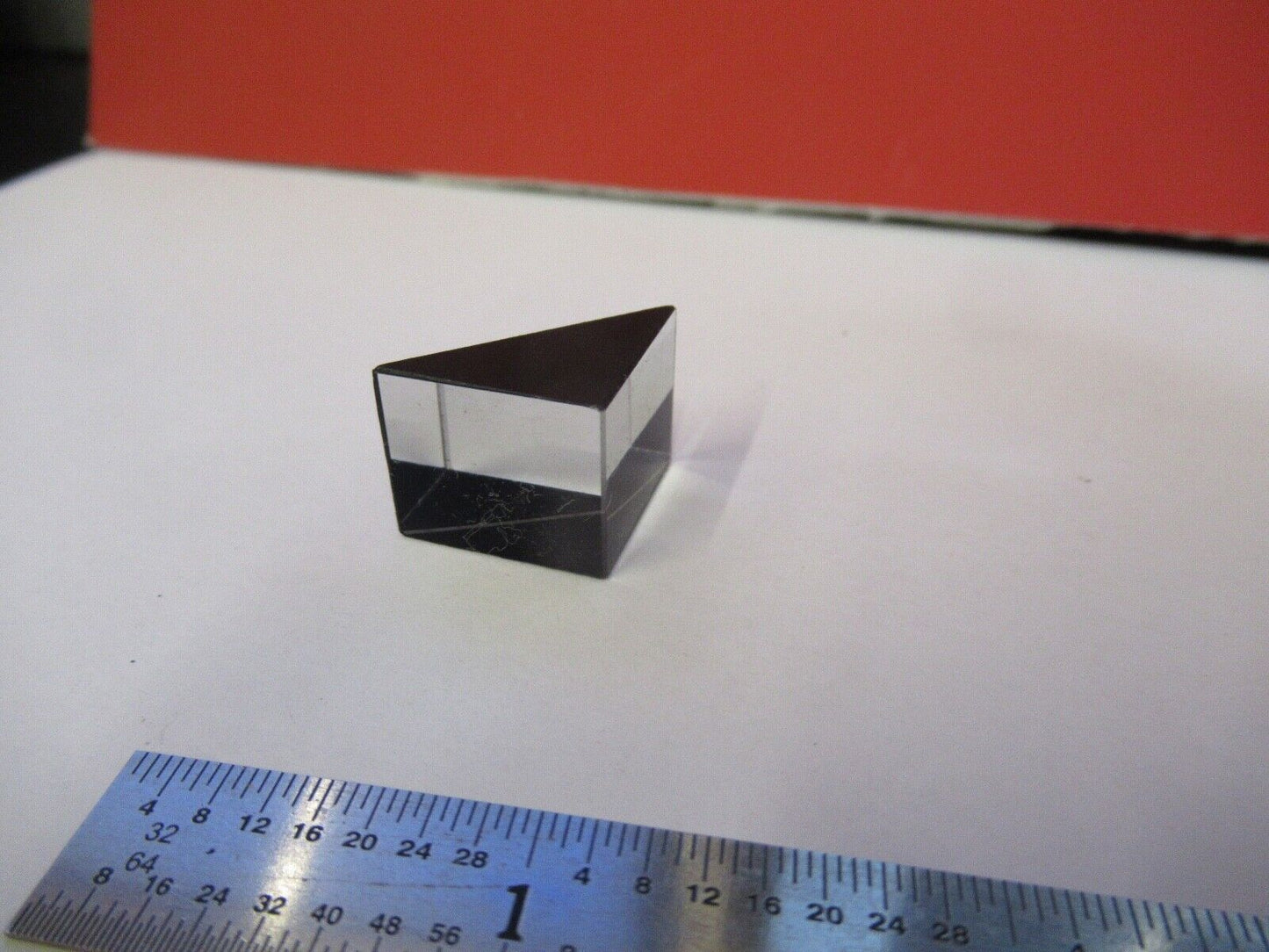 OPTICAL GLASS PRISM MINI OPTICS AS PICTURED &3-FT-X35