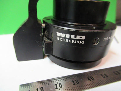 WILD HEERBRUGG SWISS M20EB CONDENSER + IRIS MICROSCOPE PART AS PICTURED W4-B-23