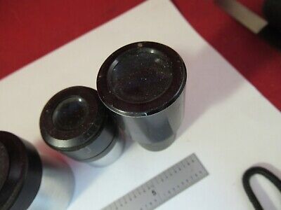 FOR PARTS LOT EYEPIECES OCULAR LENSES OPTICS MICROSCOPE PART AS PICTURED #13-31