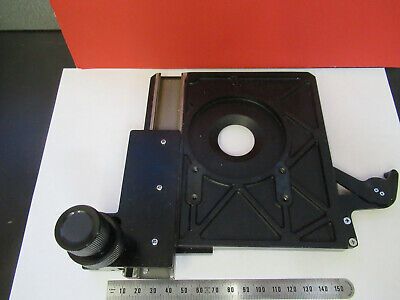 SUPERB BAUSCH LOMB XY STAGE TABLE PERFECT MICROSCOPE PART AS PICTURED &8Z-A-65