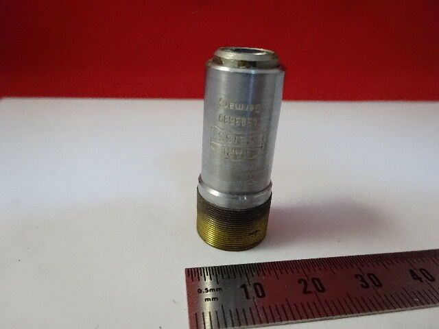 CARL ZEISS OBJECTIVE 10X EPIPLAN MICROSCOPE PART OPTICS AS IS &U7-B-31