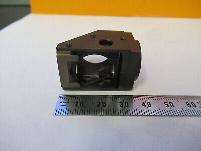 GLASS OPTICAL PRISM OPTICS MICROSCOPE PART AS PICTURED P9-A-73