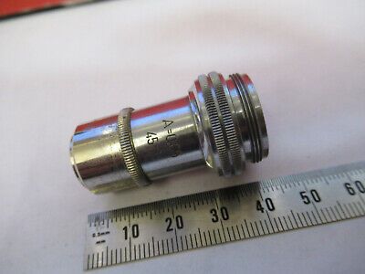 ANTIQUE LEITZ WETZLAR LENS 45X OBJECTIVE MICROSCOPE PART AS PICTURED &B3-B-14