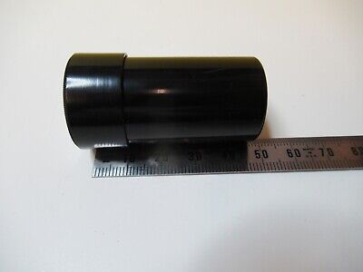 EMPTY ANTIQUE OBJECTIVE BRASS CAN LEITZ 1/12 MICROSCOPE PART AS PICTURED 14-C-22