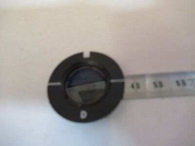 NIKON JAPAN POLARIZER LENS POL OPTICS MICROSCOPE PART AS PICTURED P2-A-19