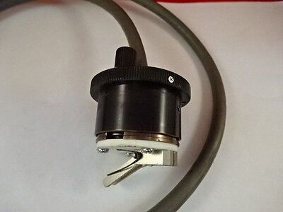 FOR PARTS MICROSCOPE SPARE LAMP CORD ILLUMINATOR UNKNOWN MAKER AS IS #R6-B-33