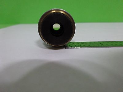 MICROSCOPE PART OBJECTIVE AO 40X ACHROMAT AMERICAN OPTICS AS IS  BIN#W3-34