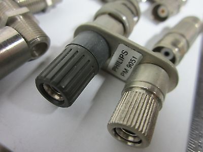 LOT 22 EA CONNECTOR ADAPTORS ETC BNC N RF MICROWAVE FREQUENCY BIN#F3-70