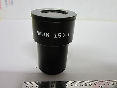 EYEPIECE OLYMPUS JAPAN WFK 15X OPTICS MICROSCOPE AS IS BIN#G5-11