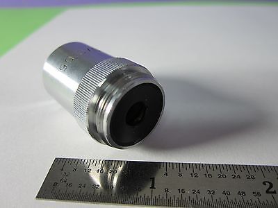 OPTICAL MICROSCOPE PART OBJECTIVE GERMANY HACKER 40X OPTICS BIN#C3-99