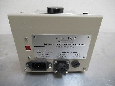 OLYMPUS JAPAN TGH LAMP POWER SUPPLY 12V MICROSCOPE PART AS PICTURED &TC-3