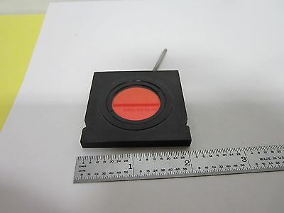 MICROSCOPE FILTER POLARIZER AS IS OPTICS BIN#8X-T-17