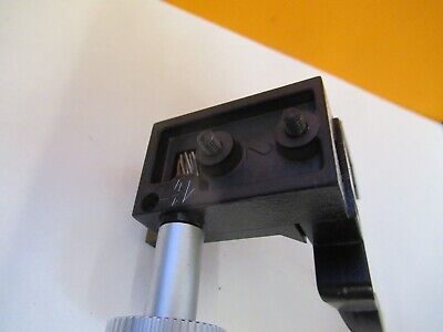 LEITZ HM-LUX GERMANY CONDENSER HOLDER MICROSCOPE PART AS PICTURED &FT-6-X28