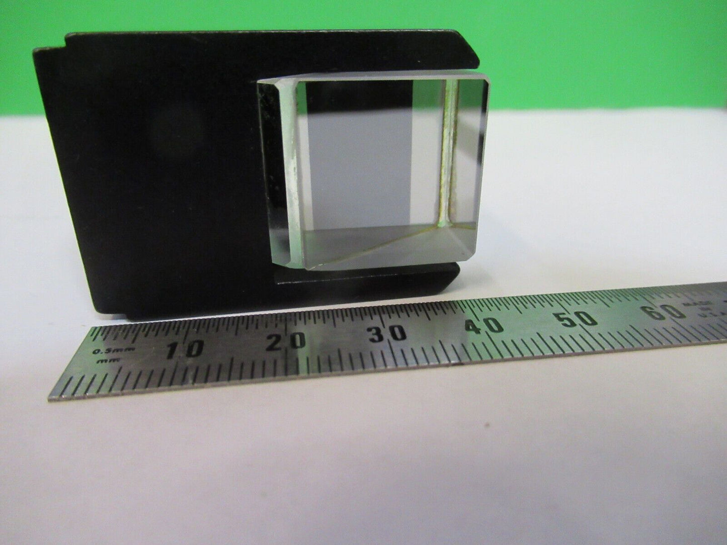 KENT TOKYO JAPAN HEAD GLASS PRISM OPTICS MICROSCOPE PART AS PICTURED &G2-A-17