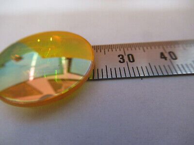 OPTICAL ZINC SELENIDE ZnSe INFRARED Bi CX LENS OPTICS AS PICTURED P6-A-162