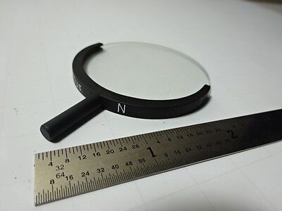 MICROSCOPE PART LEITZ GERMANY DIFFUSER FILTER OPTICS AS IS B#AE-80