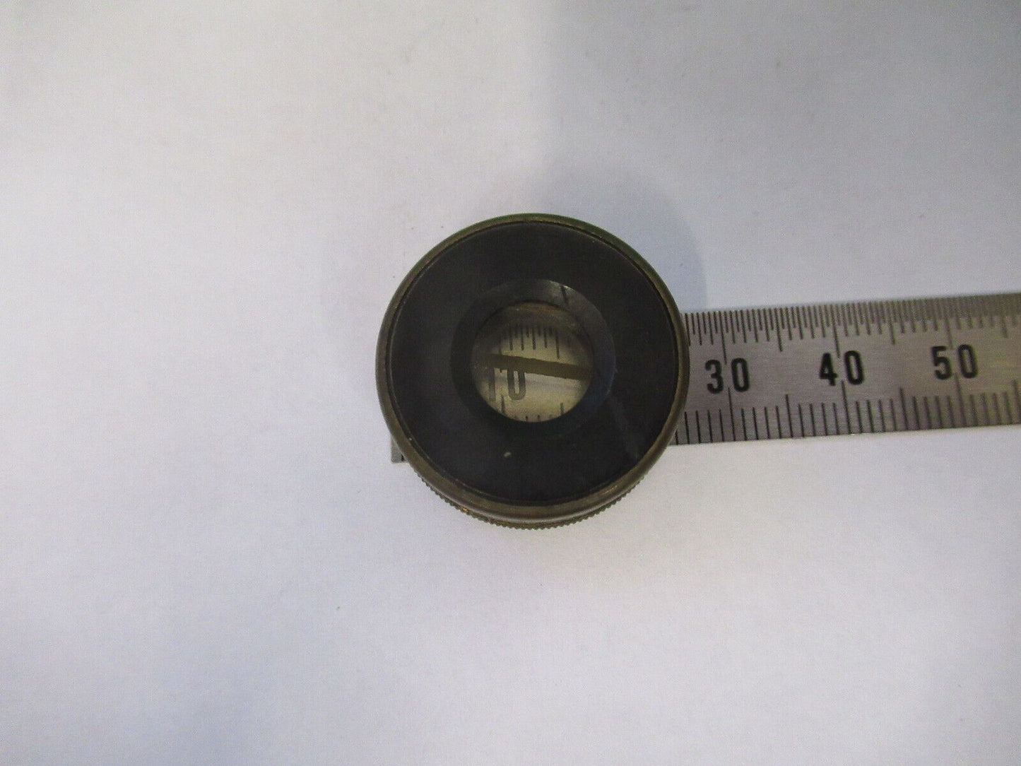 ANTIQUE LENS SPLIT RARE SCOPE OPTICS COLLIMATOR PART AS PICTURED Z4-B-74