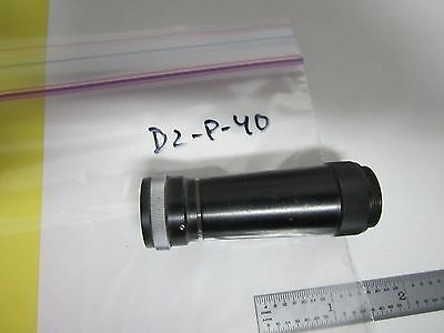 MICROSCOPE PART VINTAGE OBJECTIVE UNITRON 2X TL80 OPTICS BIN#D2-P-40